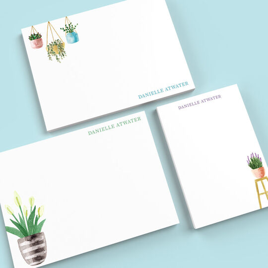 Green Thumb Flat Note Card Collection